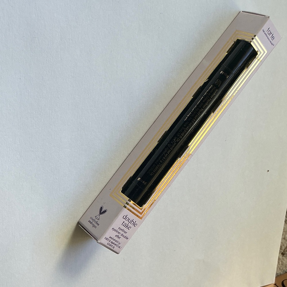 Tarte Double Take Eyeliner in Black- Unopened